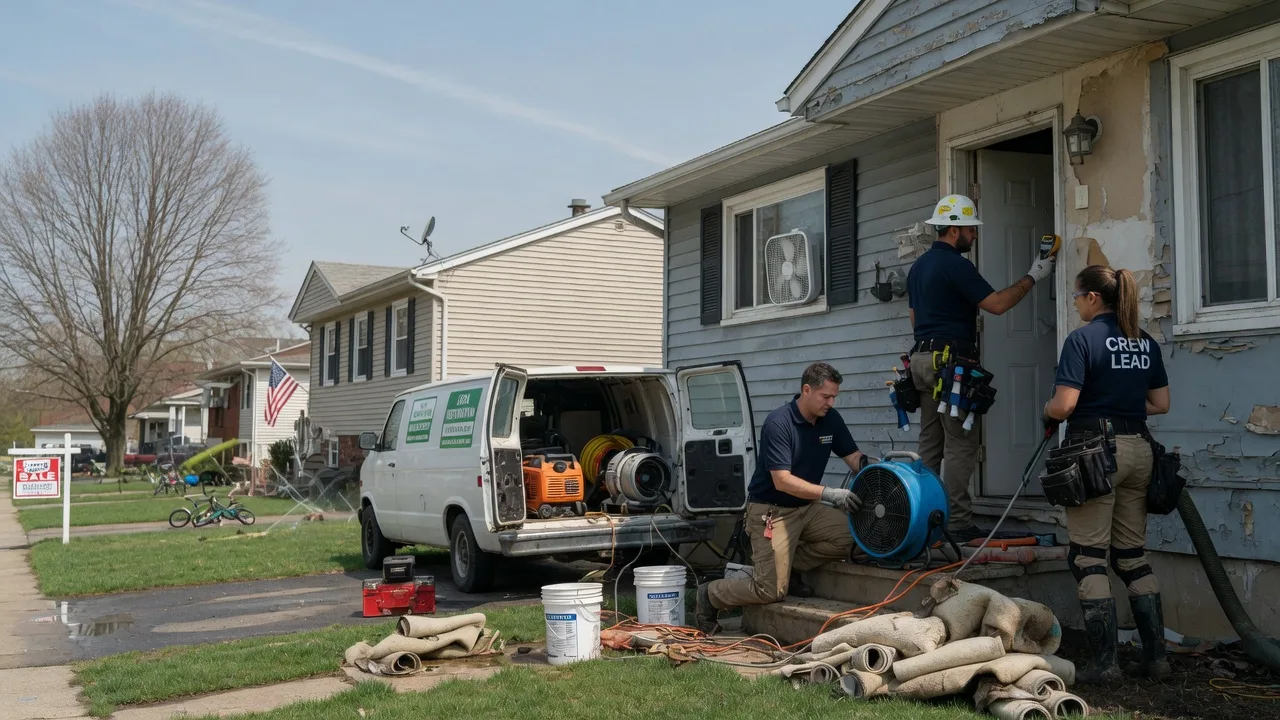 Flood Cleanup in Le Mars, IA near me